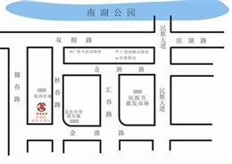 南宁金满地国际大酒店地图